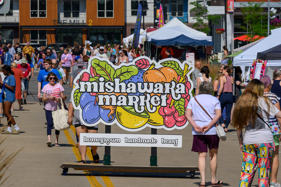 Mishawaka Market Entrance.