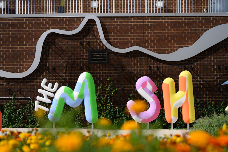 The Mish Pocket Park Sign.