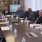 City of Mishawaka hosts regional roundtable with Accelerate Indiana Municipalities (AIM).