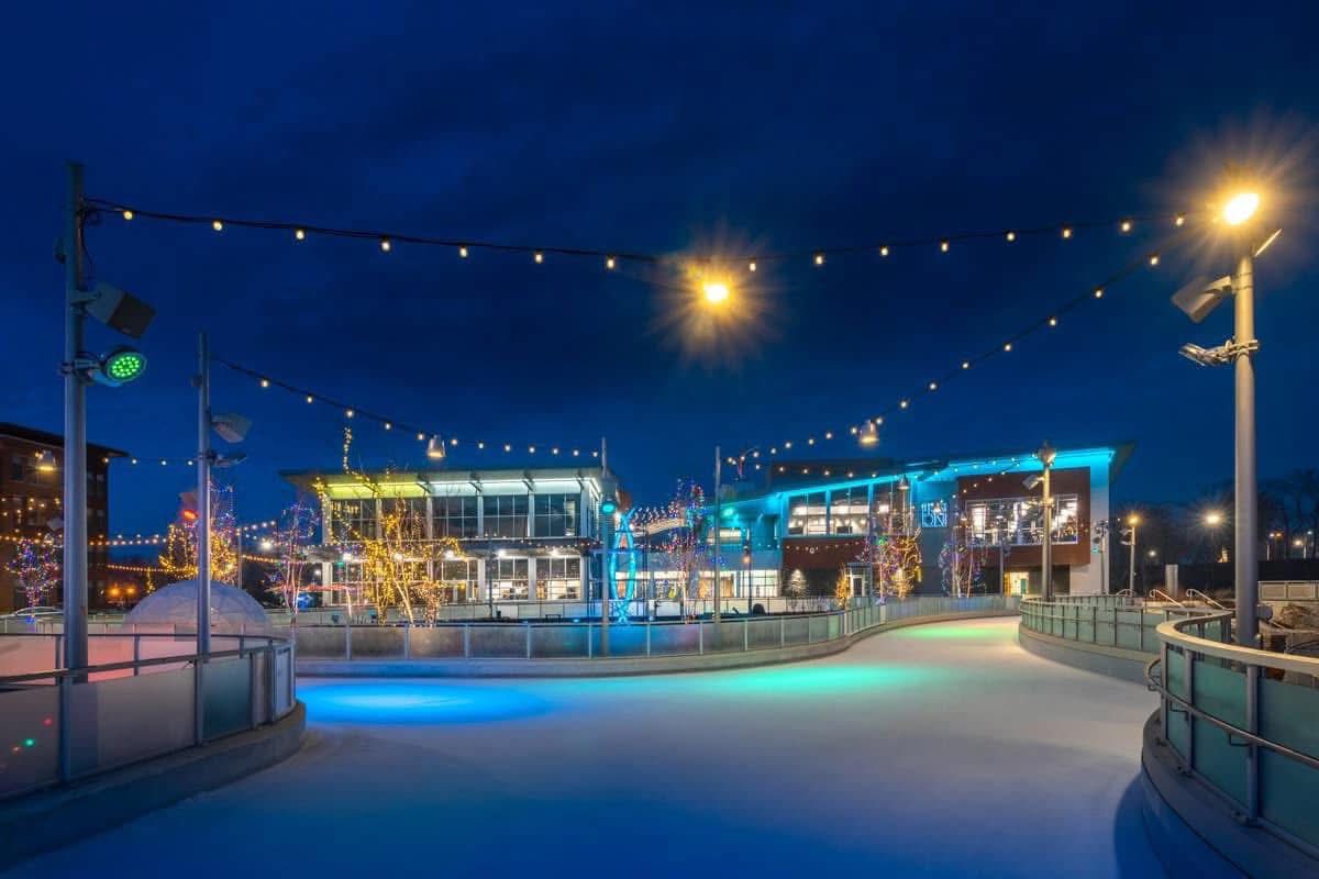 Ironworks Ice Rink.