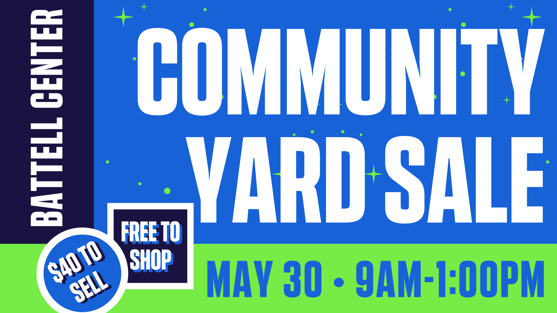 Venta de garaje comunitario