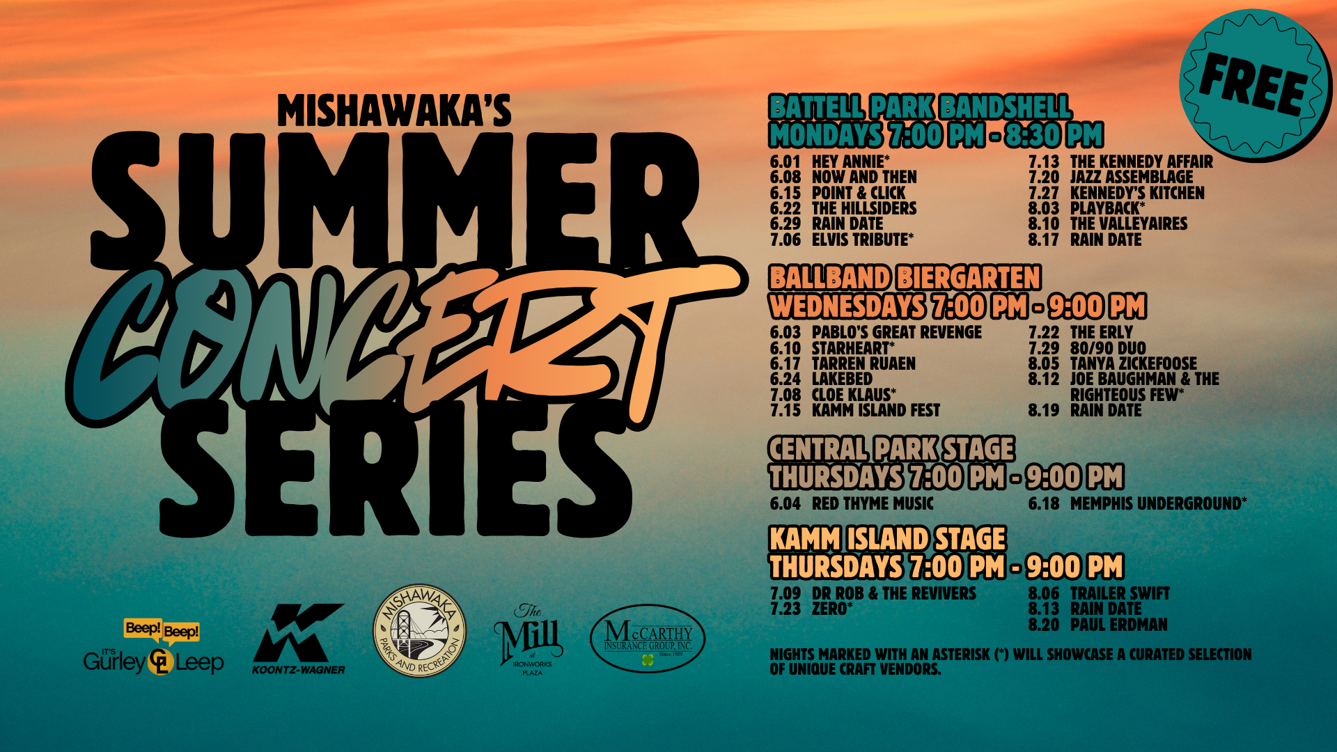 Summer Concert Series